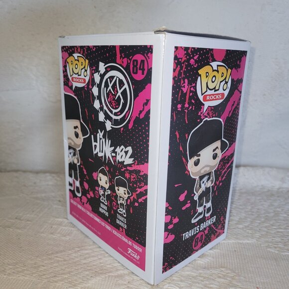 Funko Pop Rocks Blink-182 Travis Barker #84 - Picture 8 of 12